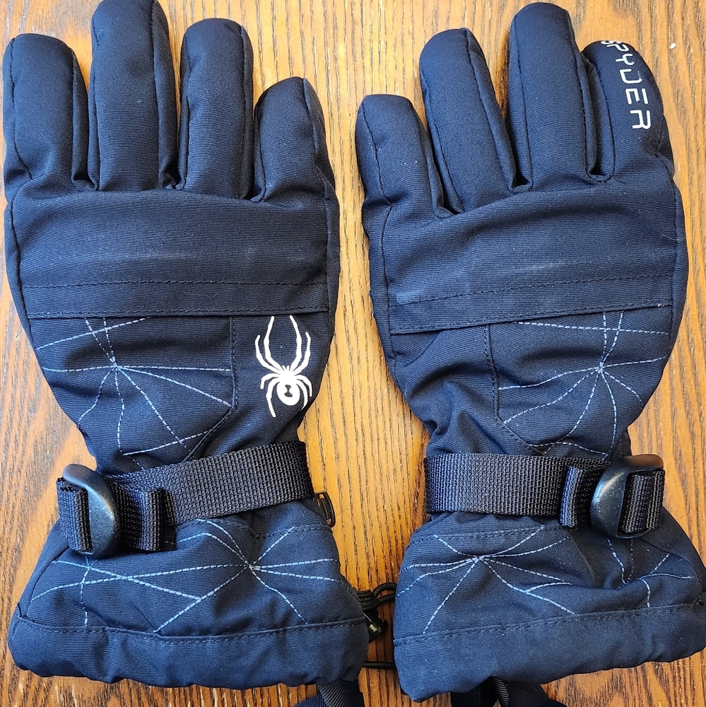 Boys Spyder winter gloves
